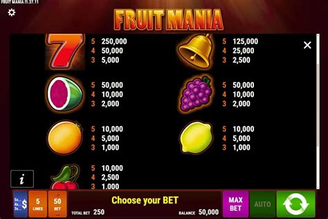 fruit slot game mania Online Casino spielen in Deutschland